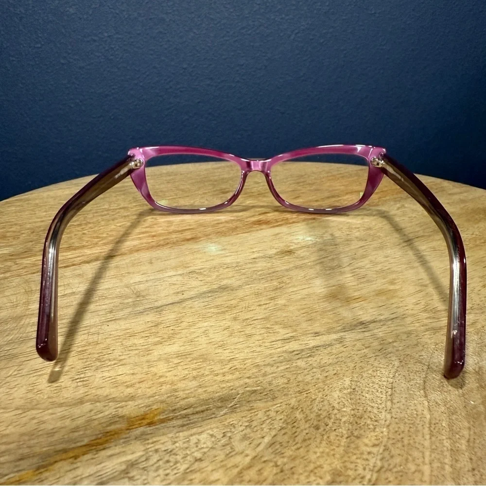 See Eyewear Purple Cat-Eye Glasses with Case